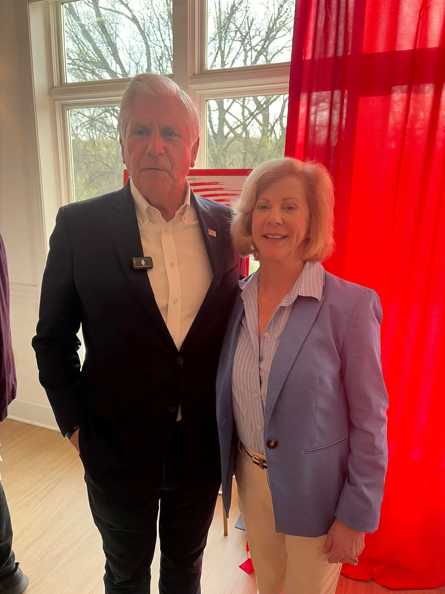 Martha McHugh with Joseph Hernandez